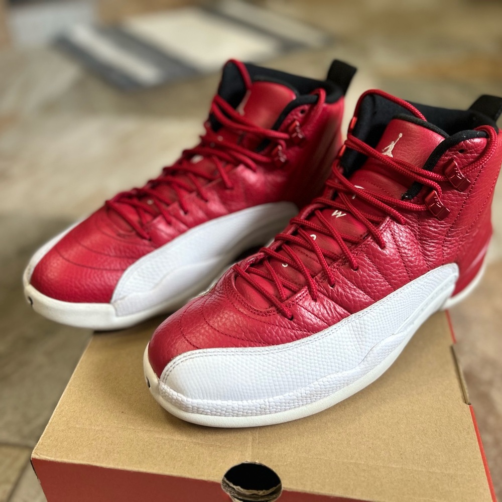 Air Jordan Retro 12 Gym Red 2016 Men’s Size 8.5 - Picture 2 of 9